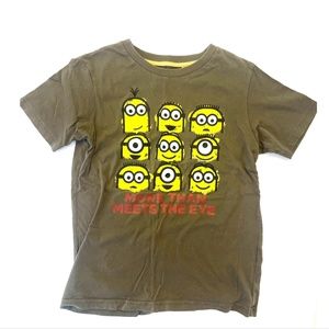 UNIQLO minions t shirt short sleeve TOP 110cm